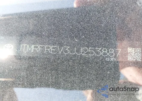 2018 Toyota Rav4 Xle from USA, damaged, VIN JTMRFREV3JJ253887